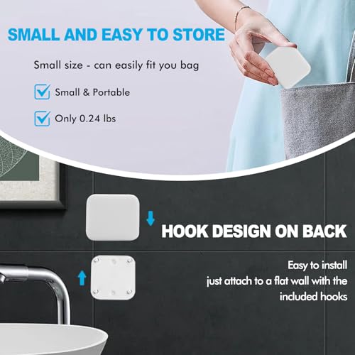 taishan uv toothbrush case sanitizerrechargeable portable mini toothbrush holder with mirrorkills 999 of germsfits all toothbrushes for electric and manualsafety feature for home and travel