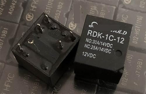 Relé de 5 pines RDK-1C-12 para mejorar la iluminación y camperización