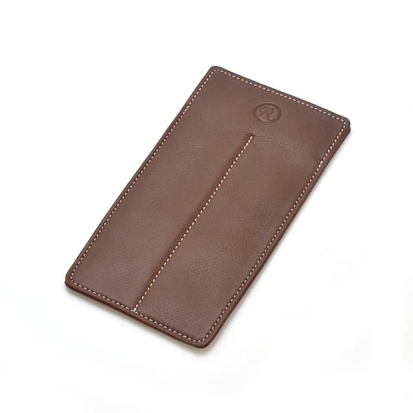 Amazon | ロメオ オイルキップペンケース 2本用 ブラウン | ペンケース