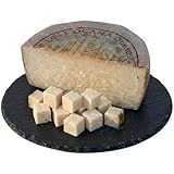 1/2 Queso Curado de Oveja y Cabra (1,4 Kg Aprox.) - Quesos Romero - Elaborado con Leche Cruda y Aceite de Oliva - Sabor Intenso, Picante y Textura Mantecosa - Ocaña (Toledo)