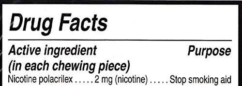 Rugby Nicotine Polacrilex Gum, 2 MG, Mint Flavor, 110 pieces, Stop Smoking Aid - Thumbnail 2