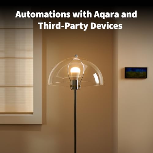 Lighting Aqara Thread/Zigbee Smart LED Light Bulb T2 E26, Tunable White (2700K-6500K), 75W Equivalent, Matter, Works with HomeKit, Alexa, Google SmartThings Compatible Lighting Aqara Thread/Zigbee Smart LED Light Bulb T2 E26, Tunable White (2700K-6500K), 75W Equivalent, Matter, Works with HomeKit, Alexa, Google SmartThings Compatible