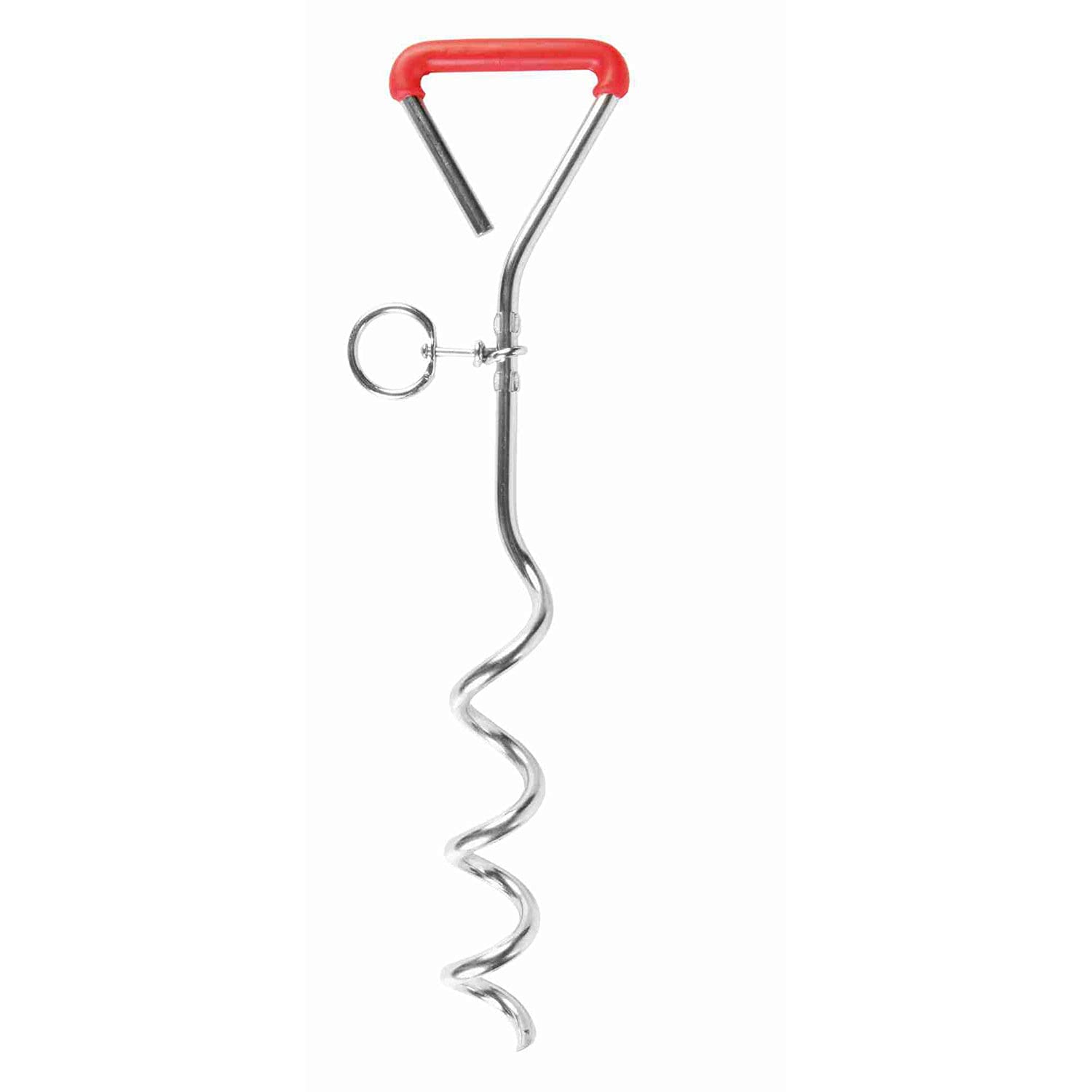 Trixie: -Tie Out Stake | Made with Galvanized Steel, Screws into The Ground and Stays Firmly Anchored Keeps Your Dog Safe and Secure | Perfect for Camping or Caravanning – 40cm (B09N3N83BM) Amazon Price History, Amazon Price Tracker