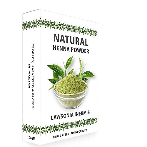 Trade Fountain Henna Hair Color - Henna Hair Dye - Natural Hair Dye - Organic Hair Color - Henna Powder for Hair - Dark Brown Hair Dye Henna for Hair - Organic Hair Dye - 100 Grams / 3.5 ounces