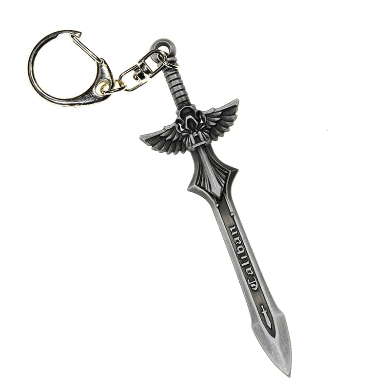 Image of Starforged Warhammer 40000 Thunderhammer & Thunderhead KeyChain Space Marines Astartes WH40 Jewelry