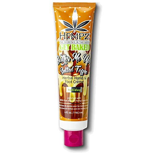 Hempz Limited-Edition Butter Me Up! Salted Toffee Herbal Hand & Foot Crème 4 ounces