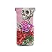 susiyo Painting Human Skeleton Roses Glasses Case Portable Microfiber PU Leather Soft Sunglasses Bag Eyeglasses Pouch Holder Squeeze Top for Women Men
