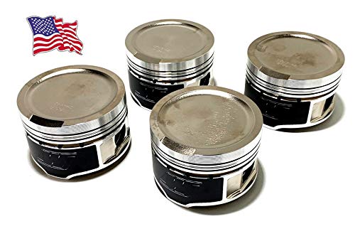 WISECO 1058013 - Pistone battuto, 81,5 mm, 4 pezzi, 1,8 T, 8,5:1, 20 V, Turbo TT S3 A3 A4