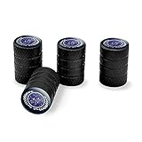 GRAPHICS & MORE Star Trek United Federation of Planets Logo Tire Rim Wheel Aluminum Valve Stem Caps