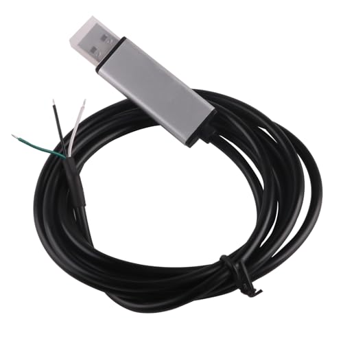Câble convertisseur USB vers série RS485 FT232RL avec connecteur 3 broches dénudé en aluminium