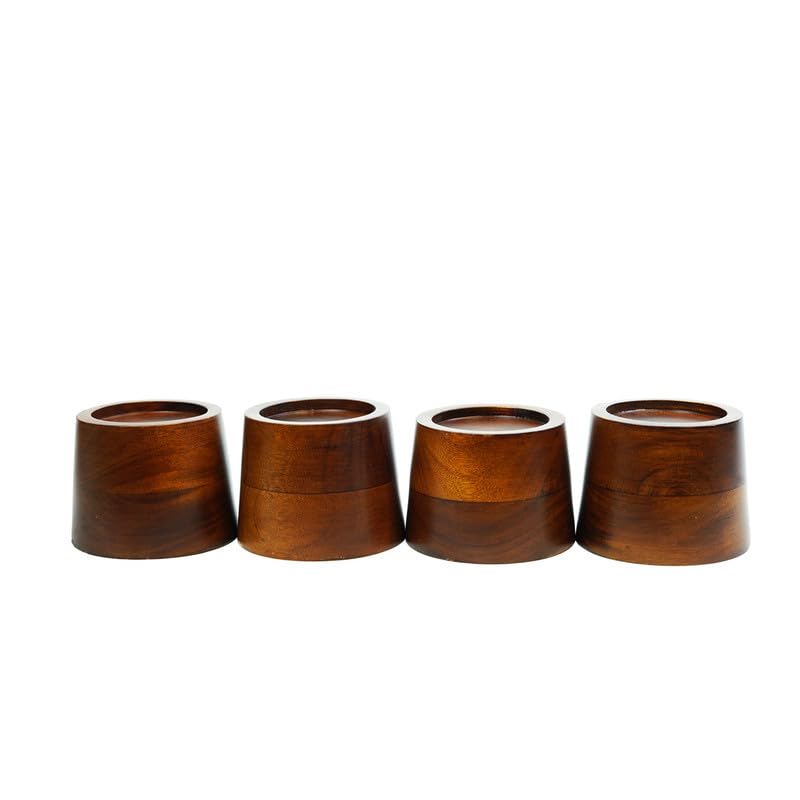 Lakdibaaz | Wooden Furniture Risers Bed Riser Table Base Fridge & Cupboard Stand Machines & Almirah Rack Risers 3 inch 3