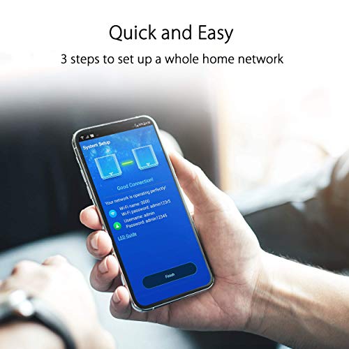 Asus Zenwifi Ax Whole-Home Tri-Band Mesh Wifi 6 System (Xt8) - 2 Pack, Coverage Up To 5,500 Sq.ft Or 6+Rooms(Renewed) #TOP21