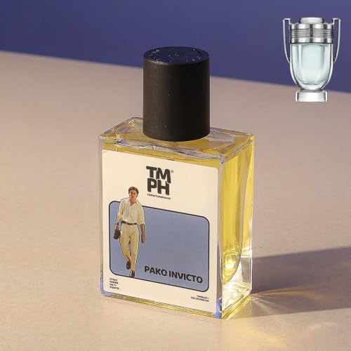 Image of TMPerfumehousePAKO INVICTO EDP for Men | Fresh, Citrusy & Long Lasting Perfume Spray | Citrusy, Salty & Marine Fragrance | Luxury Gift for Him | TMPH | 50ml