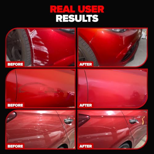 Image of Carfidant Red Scratch & Swirl Remover Polish for Red Cars & Restorer | Car Scratch Remover