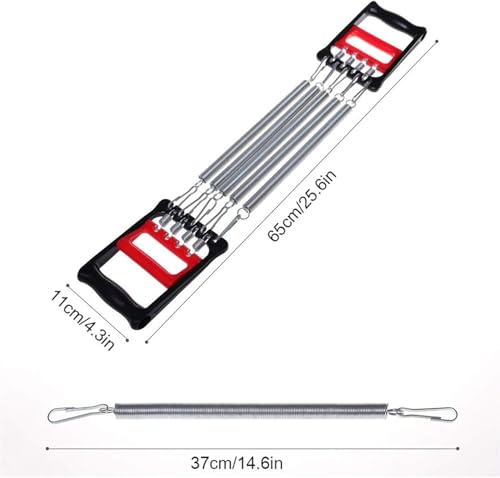 Image of 3 in 1 Multi Usage 5 Detachable Chest Pull Chest Expander Pull-up Bars Spring Exerciser Elastic Sit Up Pull Rope Home Fitness Equipment