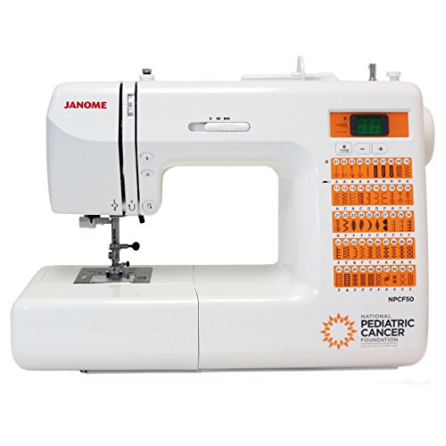 Janome National Pediatric Cancer Foundation NPCF50 Computerized Sewing Machine