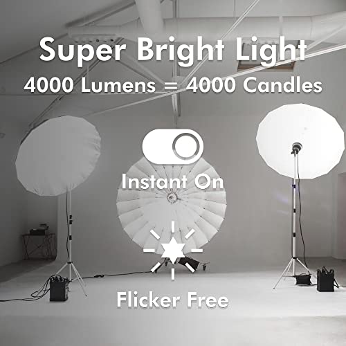 Xtricity Compact Fluorescent Spiral Light Bulb, Cfl T5 Spiral Light Bulbs, 4100K Cool White, 65W (300 Watt Equivalent), 4000 Lumens, E26 Medium Base, 120V, Ul Listed #TOP3