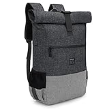 🍎 MEHRZWECK & IDEALE VERWENDUNG: Der leichte Laptop-Rucksack ist ideal für den täglichen Gebrauch. Der Daypack eignet sich sowohl als kompakte Handtasche zur Entlastung der Schultern, als auch als robuster Daypack, der auch bei voller Verpackung nicht klobig ist. Er ist ein durchdachter und schöner Begleiter für (fast) alle Situationen: Sport, Reisen, Job, Schule, Universität, Mütter & Väter, Radfahren, Ausflüge und Wochenendreisen.