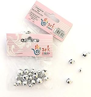 arkCRAFT 2 X Craft Jingle Bells 20 Pack Silver Asst sizes by ARK