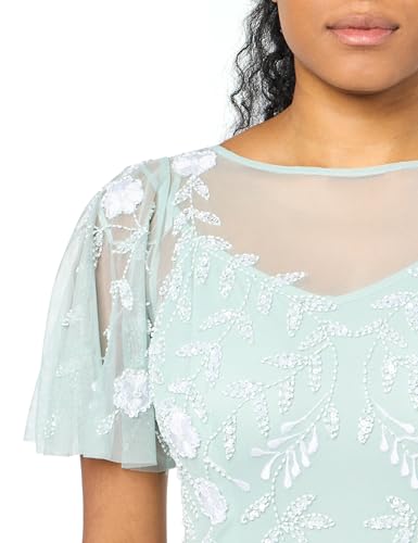 Image of Adrianna Papell Beaded Short Dress