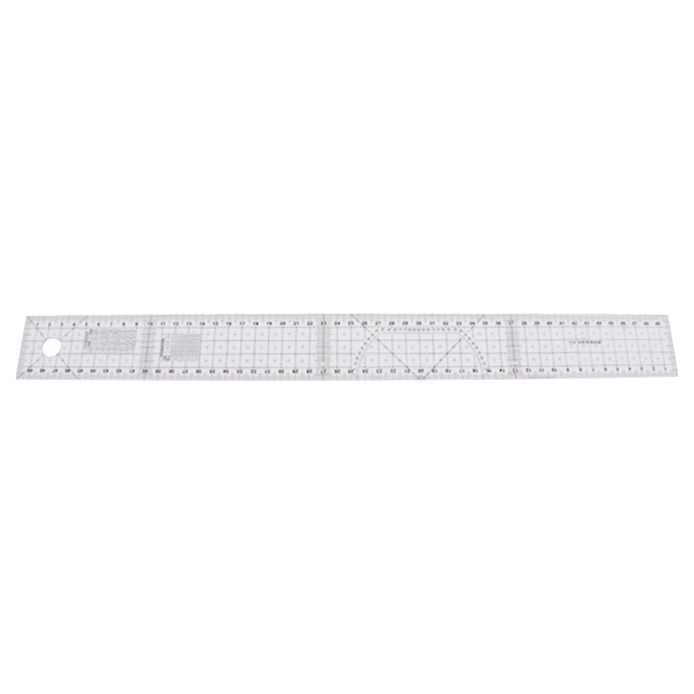 Heyiarbeit DIY Sewing Ruler Tailor Set, French Curve Ruler, Plastic Dress Curve Rulers, Sewing Template Tool for Sewing Pattern Design 1 Pcs