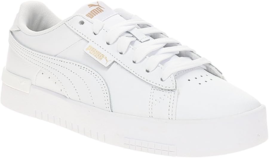 PUMA Womens Jade Court Lace Up Sneakers Shoes Casual - White - Image 2