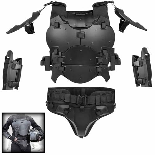 Gilet tactique Molle noir idéal pour costumes cosplay et paintball