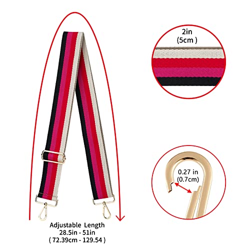 Image of ZOOEASS Wide Shoulder Strap Adjustable Replacement Belt Crossbody Canvas Bag Handbag