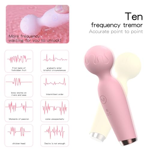 Modern Wand Mikrofon Vibratör Pembe
