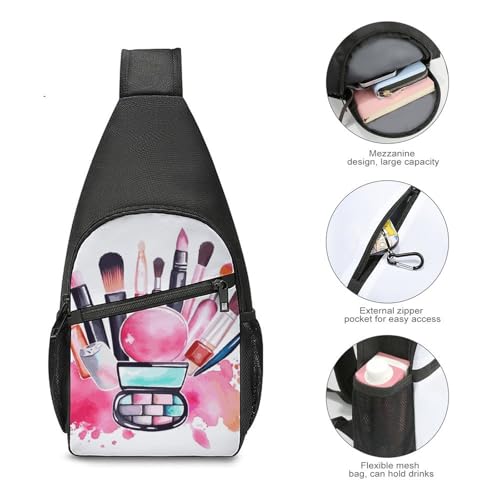 Bolso Cruzado Casual Multifuncional de Nylon y Poliéster miniatura 5