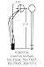 Hurst 3917308 Manual Gear Shift Lever Kit, White