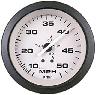 Sierra International 61546P Driftwood O/B & 4-Stroke Gas Engines 0-7000 Rpm Dial Range Electric Tachometer, 3