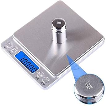 Electronic High-Precision Kitchen Food Stainless Steel Coffee Jewelry 3kg/0.1g1kg/0.1g