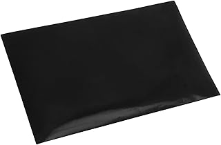 Veemoon Vinilo Negro Adhesivo Permanente Autoadhesivo Manualidades y Decoración Cameo Resistente las Condiciones Climáticas