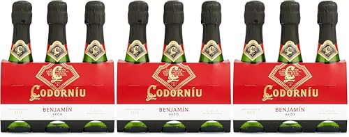 Codorníu Benjamín - DO Cava - Pack 3 botellas mini