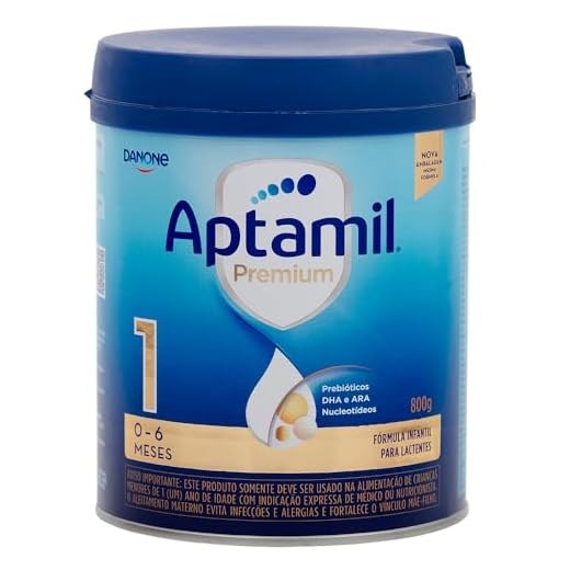 Danone Nutricia Aptamil Premium 1 0-6 meses - Fórmula para Bebês e Fórmula Infantil, 800g