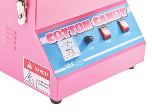 Kratos Commercial Cotton Candy Machine, Candy Floss Maker, 21\" Stainless Steel Bowl with Sugar Scoop, 120V, 1080W