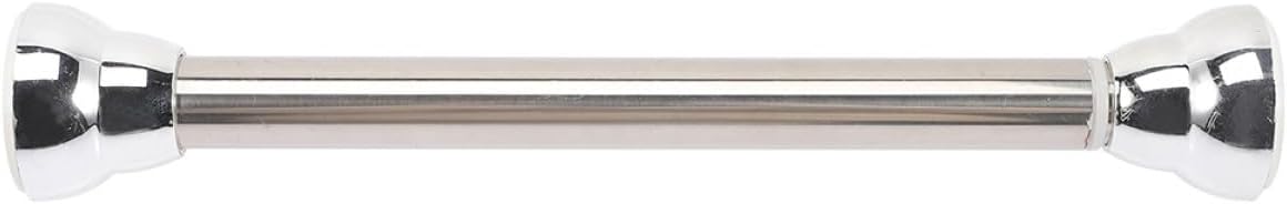 Heavy Duty Stretchable Curtain Rod 50-80cm Adjustable Tension Rod Wear-resistant Curtain Pole for Indoor Clothes Hanging