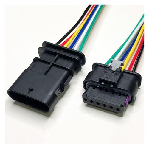 Harnais connecteur injecteur DJ7023WA étanche 6P pour capteur de berline