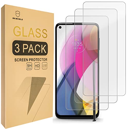 Image of Mr.Shield [3-Pack] For Motorola Moto G Stylus (2021) [Not Fit for Moto G Stylus 2020] [Tempered Glass] [Japan Glass with 9H Hardness] Screen Protector with Lifetime Replacement