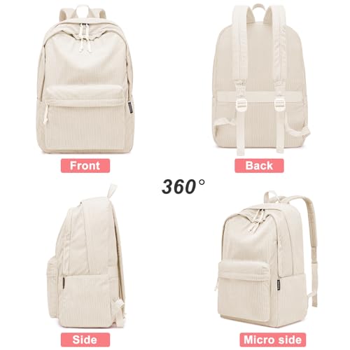 Image of ZUBOND Backpack for School Girls and Boys, Lightweight School Bookbag for Teens, College Students Women & Men, Cute Large Laptop Backpack Fits 15.6 Inch Notebook