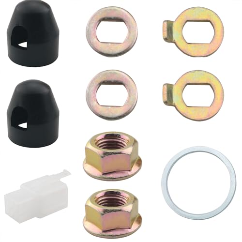 CHENJIN 1 Set M14 Motor Mounting Screw Set Motor Mounting Screws for Replacing Hub Motor Nut Bicycle Replacement Electric Bike Scooter