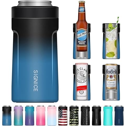 Signice 3-in-1 Insulated Can Cooler Cover