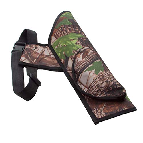 Tubayia Funda de lona para tiro con arco y flecha, funda para cinturón