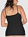 VELISDE Women Plus Size Shapewear Tank Top Compression Tank Tummy Control Scoop Neck Camisole Tops Seamless Cami Tops (Black+Beige,3XL)