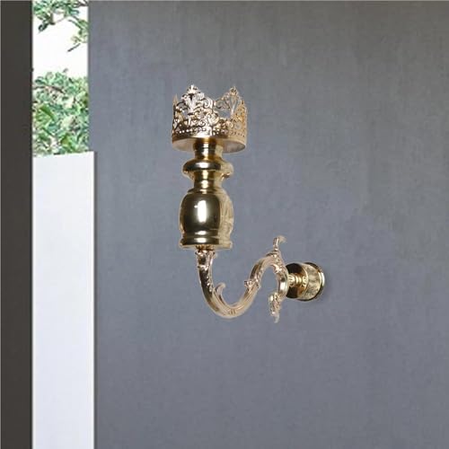 Candelabro de pared vintage para chimenea y salón: dale un toque acogedor a tu hogar 4