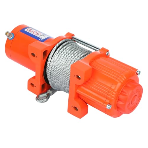 Torno Eléctrico 4500LB 12V con Control Remoto miniatura 3