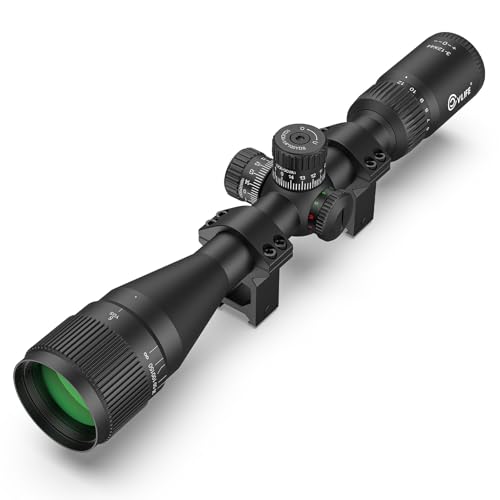CVLIFE 3-12x44 AO Rifle Scope - Medium Range Scope Locking