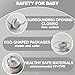 Trankerloop Baby Bath Seat for Babies 6 Months & up, Non-Slip Toddler Bath Seat for Baby & Newborn, Sit Up Bath Seat for Baby,Grey