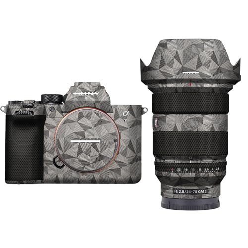 Mebont �J���������Y�ی�t�B���� Sony A7M4 + FE 24-70mm F2.8 GM II �Ή� �J���������Y�Z�b�g�ɓK������ی쑕���X�e�b�J�[�ŁA�ώC�����A�ϖ��Ր���������J���������Y�X�L���ی�t�B�����A����